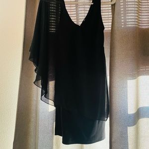 WORN ONCE Peppermint Little Black Dress